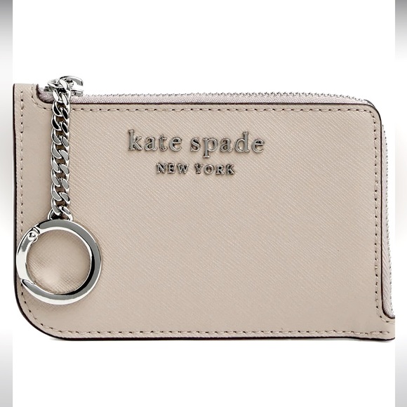 kate spade Accessories - Kate Spade Medium L-Zip Cardholder Keychain